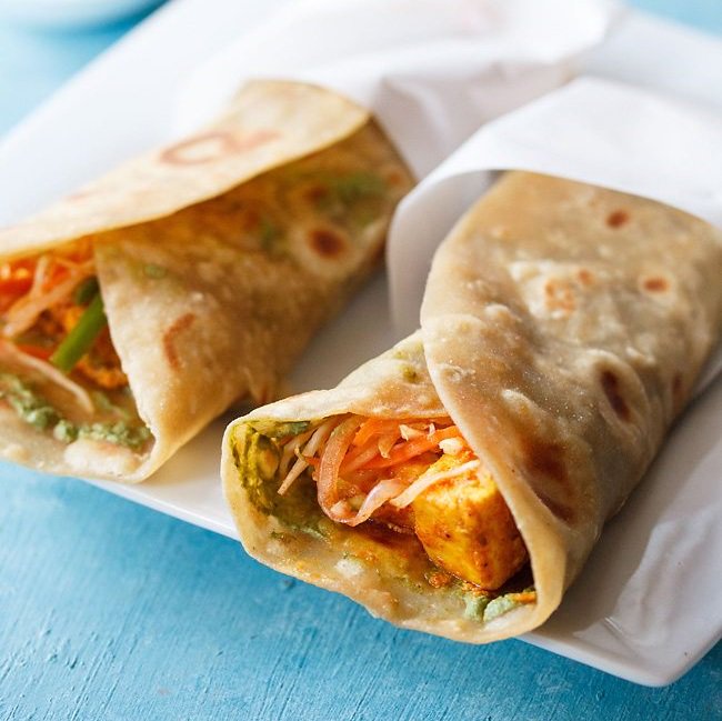 Paneer wraps